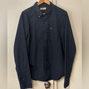 Hollister Dark Blue Top XL